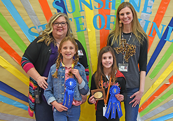  CFISD third grade students place in Rodeo Coloring Contest